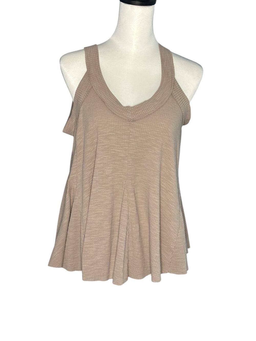 C+D+M Sleeveless top Brown Tan Size Medium